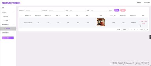 SpringBoot報(bào)價(jià)制酒水交易網(wǎng)站UOG12 畢業(yè)設(shè)計(jì)關(guān)鍵考慮因素